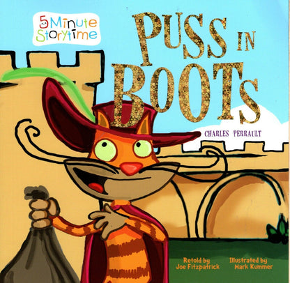 Puss in Boots - 5 Minute Story time - Classic Fairy Tales Book