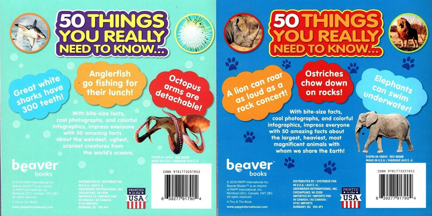 50 Things You Really Need to Know... - (Set of 4 Books)