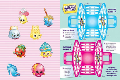 Shopkins Create and Play Small Mart Novelty Book