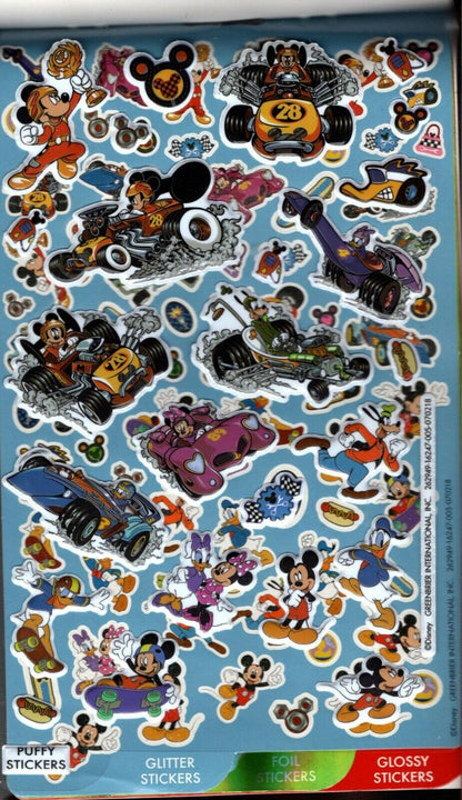 Disney Mickey - Over 150 Includes Stickers Collection Book (Set of 2 Pack)