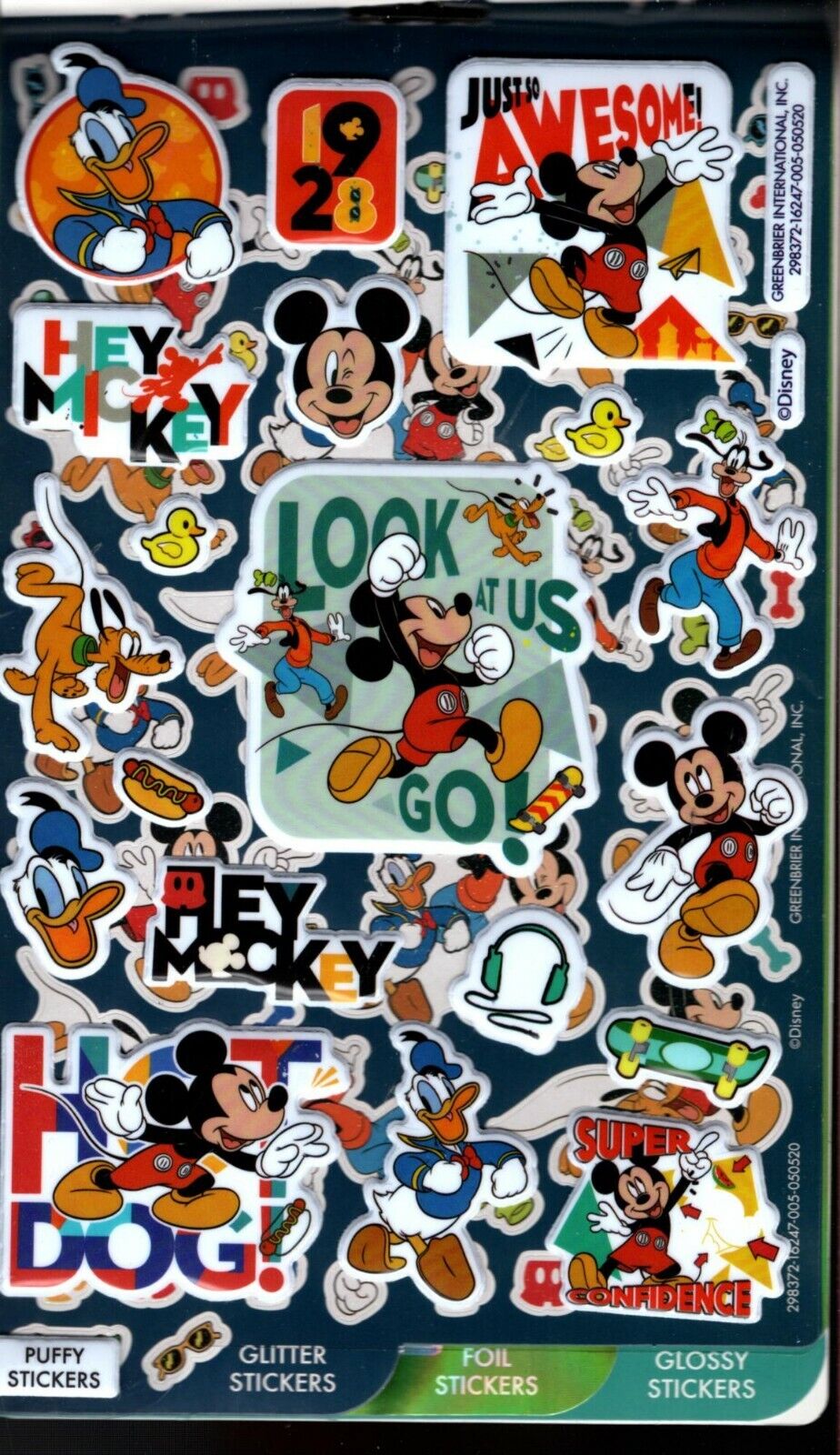 Disney Mickey - Over 150 Includes Stickers Collection Book (Set of 2 Pack)