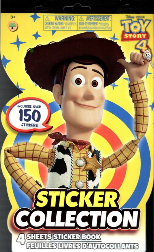 Disney Pixar Toy Story 4 - Over 150 Includes Stickers Collection Book