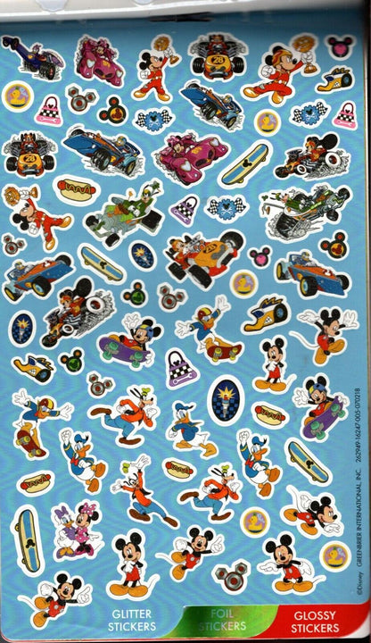 Disney Mickey and the Roadster - Over 150 Includes Stickers Collection Book