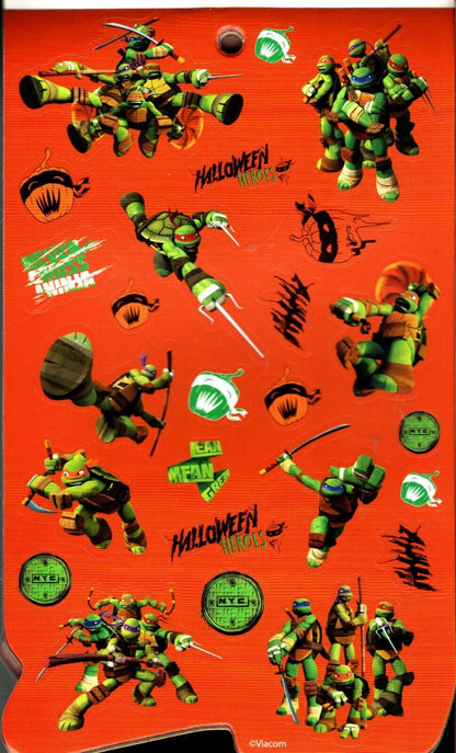 Teenage Mutant - Halloween Heroes - 125 Includes Stickers Collection Book