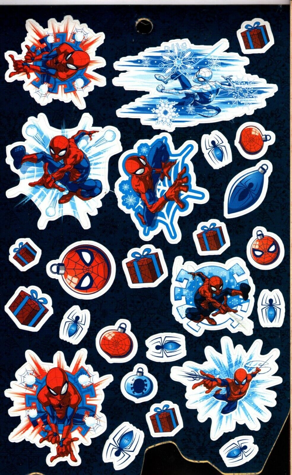 Holiday Christmas Sticker Book - Marvel Spider-Man - 125 Stickers!