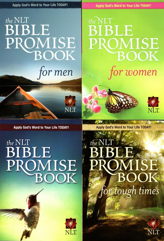 The NLT Bible Promise Book (Set of 4 Books) [NLT Bible Promise Books]