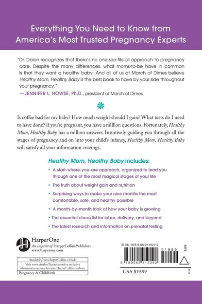 Healthy Mom, Healthy Baby (A March of Dimes Book) Book