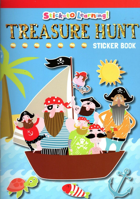 Stick-to Learning - Treasure Hunt - Sticker Book