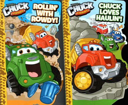 Tonka Chuck & Friends - Rollin` with Rowdy & Chuck Loves Haulin`! - Books