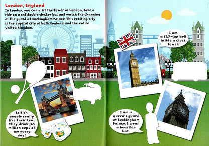 Sticker Activity Book - Walk Through.., Our Solar .., Around The World, Fun with