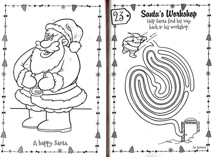 Christmas Holiday - Activity Book ~ Christmas Lights & The Night Before Christmas