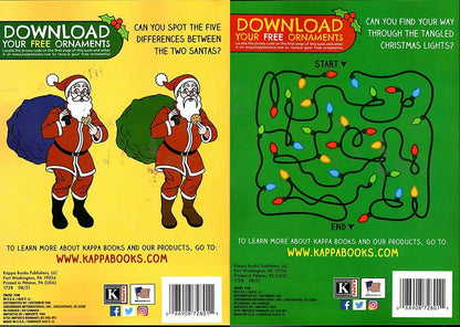 Christmas Holiday - Activity Book ~ Christmas Lights & The Night Before Christmas