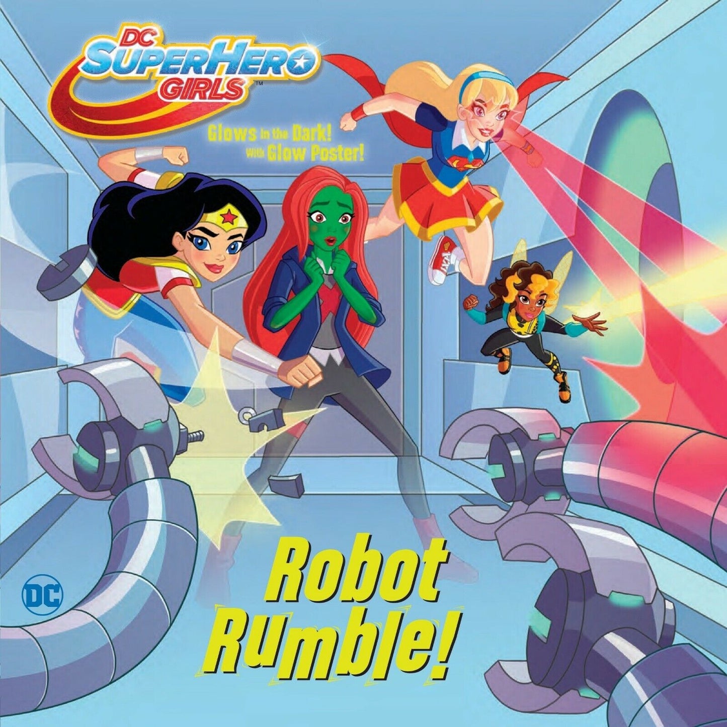 Robot Rumble! (DC Super Hero Girls) (Pictureback(R)) Children Book