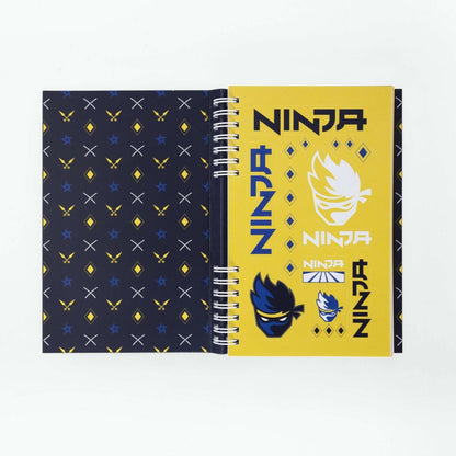 Ninja Notebook: Notebook with Stickers and Tips to Improve Your E-Game