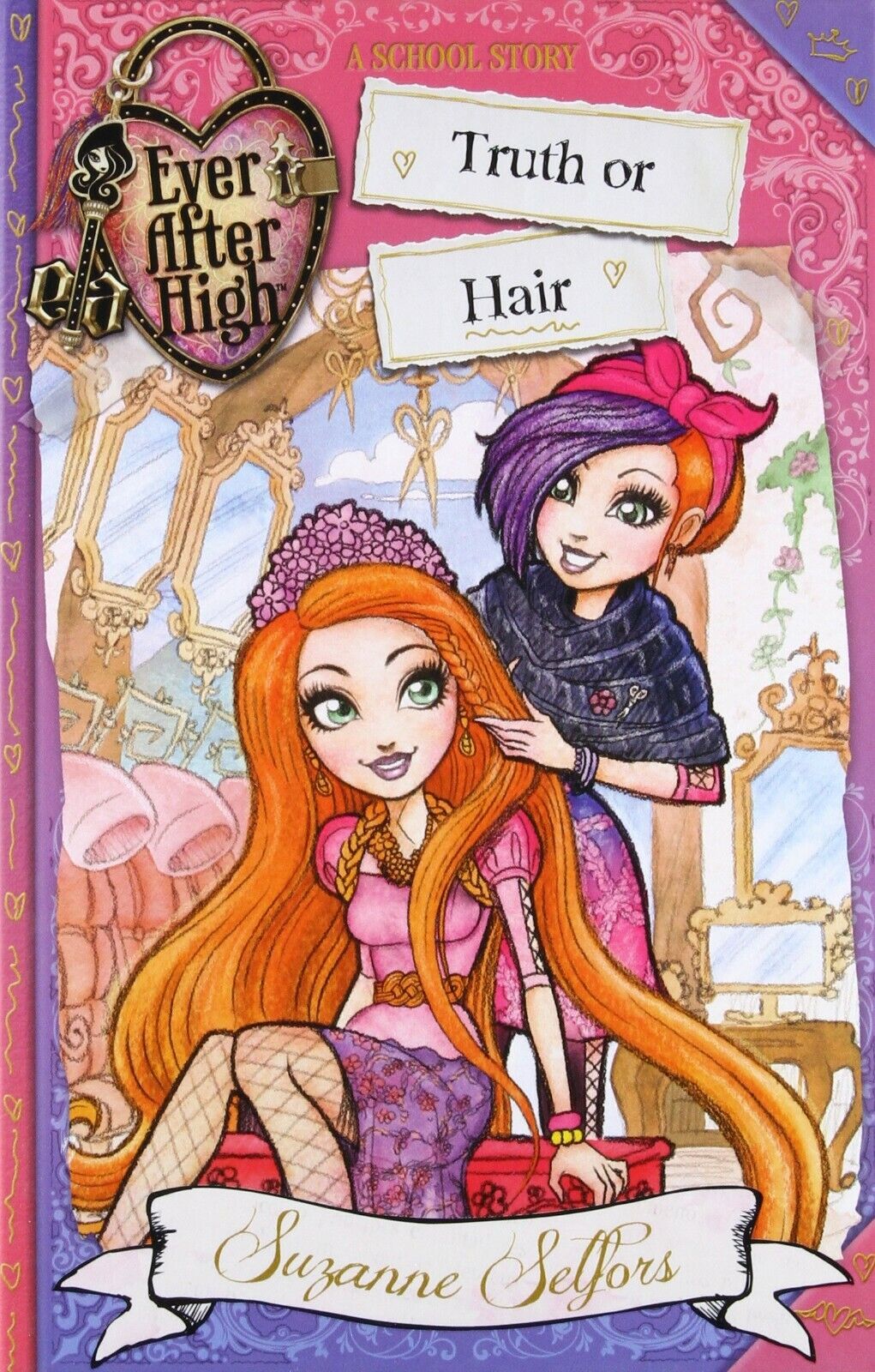 Ever After High: Truth or Hair (A School Story). Hardcover Book