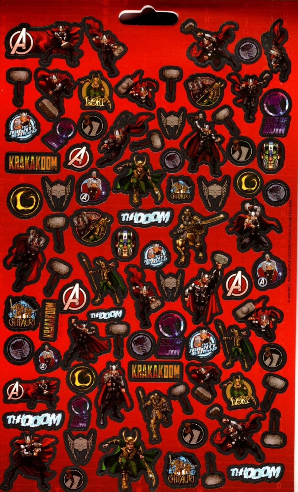 Marvel Avengers Sticker Collection - 4 Sheet Sticker Book