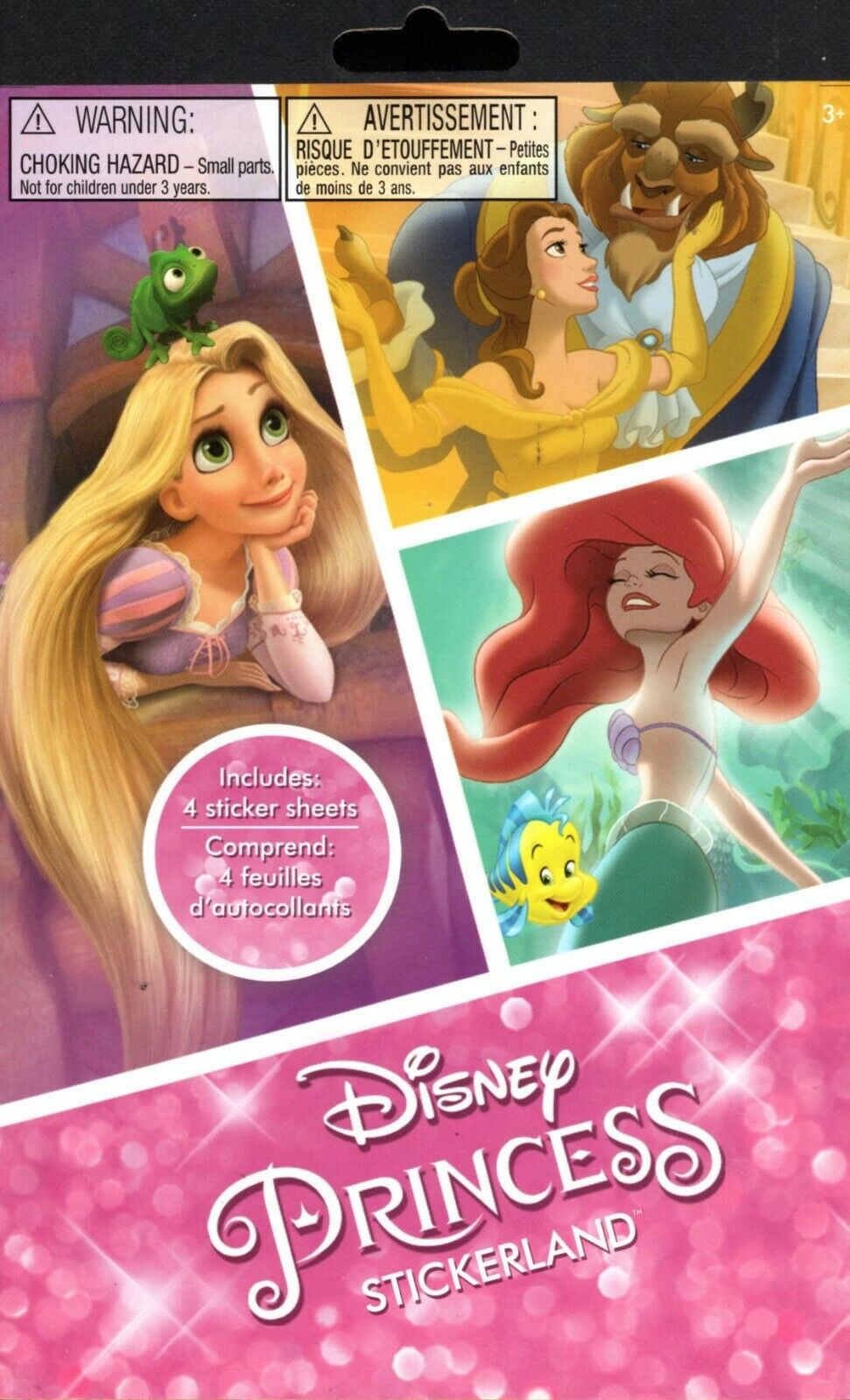 Disney Princess Sticker Collection - 4 Sheet Sticker Book