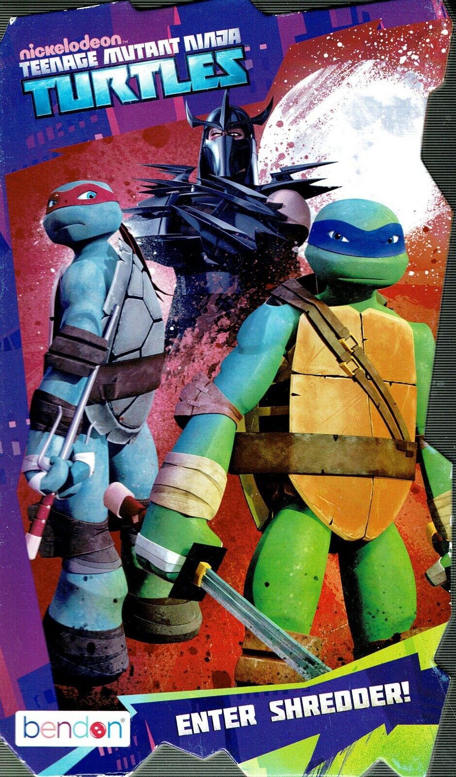 Nickelodeon - Teenage Mutant Ninja Turtles - Turtle Time & Enter Shredder 2 Book (Set of 3 Books)