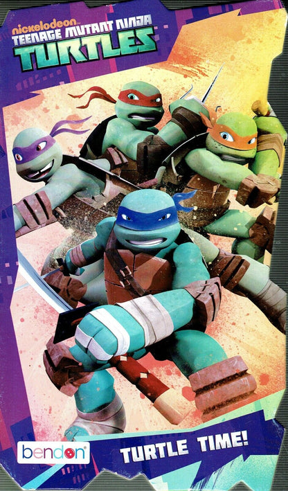 Nickelodeon - Teenage Mutant Ninja Turtles - Turtle Time & Enter Shredder 2 Book (Set of 3 Books)