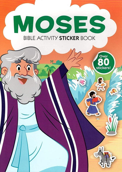 Big Book of Stickers - The Story of Moses - Activity Book Includes