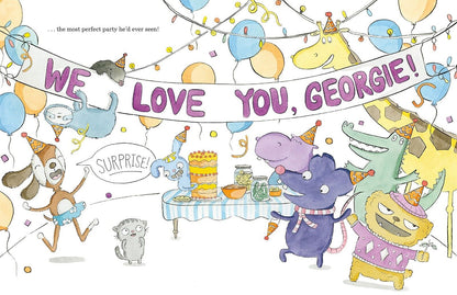 Where's the Party?: A Picture Book (Georgie and Friends) Hardcover Book