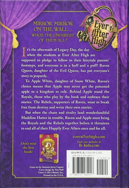 Ever After High: The Unfairest of Them All Hardcover Book