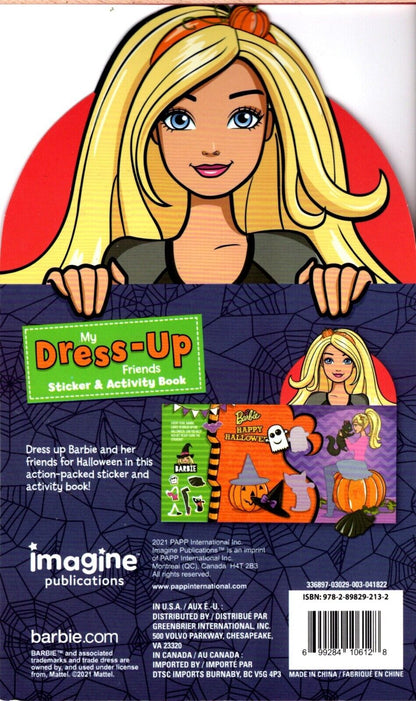 Barbie - My Dress-Up Friends Sticker & Activity Book