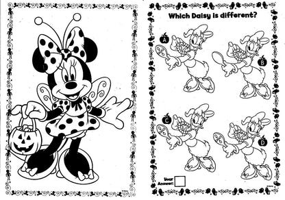 Disney Mickey & Minnie - Spooky Fun & Happy Halloween - Halloween Activity Book