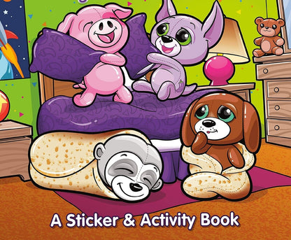 Cutetitos Sleepover Party!: A Sticker and Activity Book