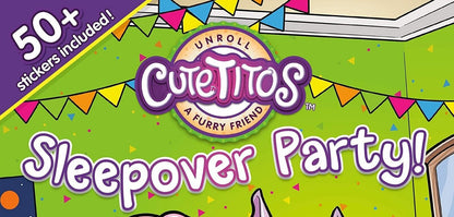 Cutetitos Sleepover Party!: A Sticker and Activity Book