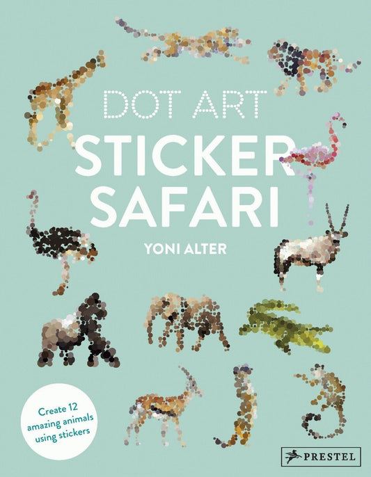 Sticker Safari: Dot Art Paperback Book