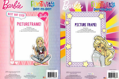 Barbie - Funtivity Dot-to-Dot - Strong Bond & Bright Ideas - Activity Book Set