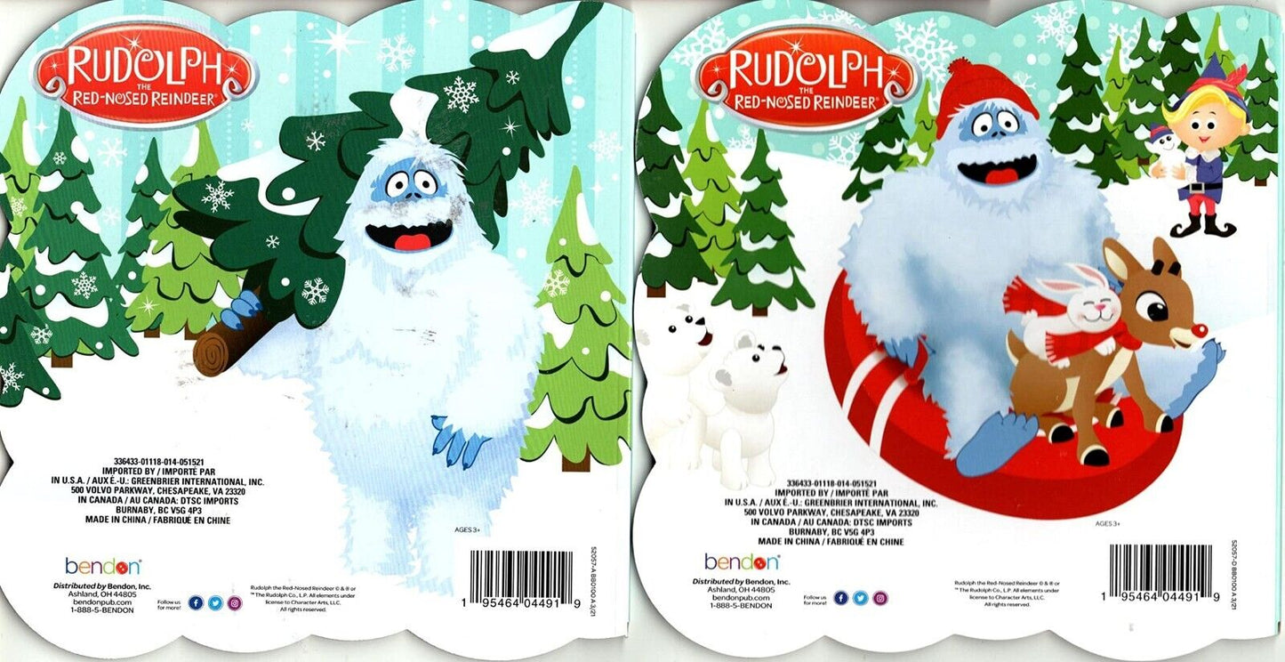 Christmas Edition - Rudolph - Let`s Play Outside & Bumble`s Holiday Tree - Book