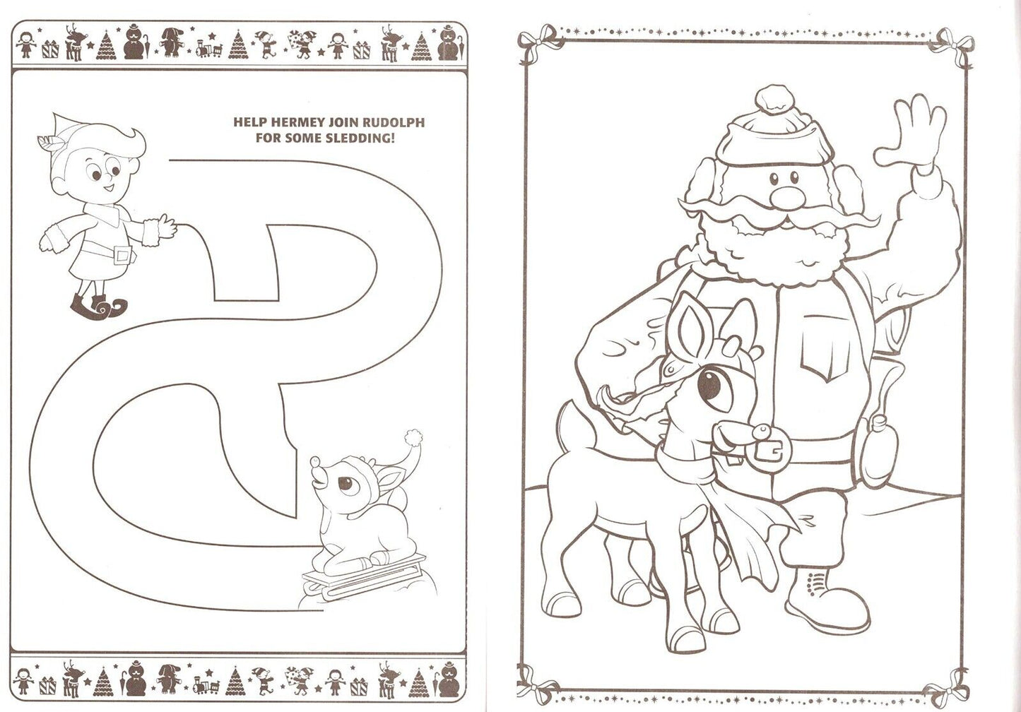 Rudolph the Red Nosed Reindeer - Activity Book - A Couple of Misfits