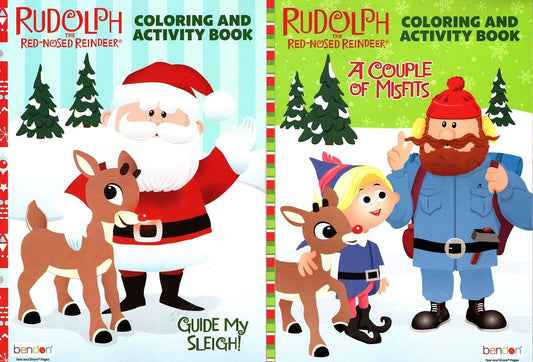 Rudolph the Red Nosed Reindeer - A Couple of Misfits and Guide My Sleigh - Book