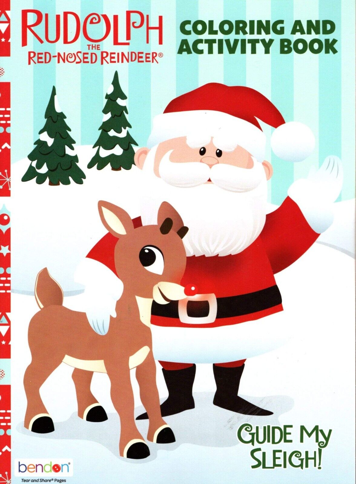 Rudolph the Red Nosed Reindeer - Activity Book - Guide My Sleigh