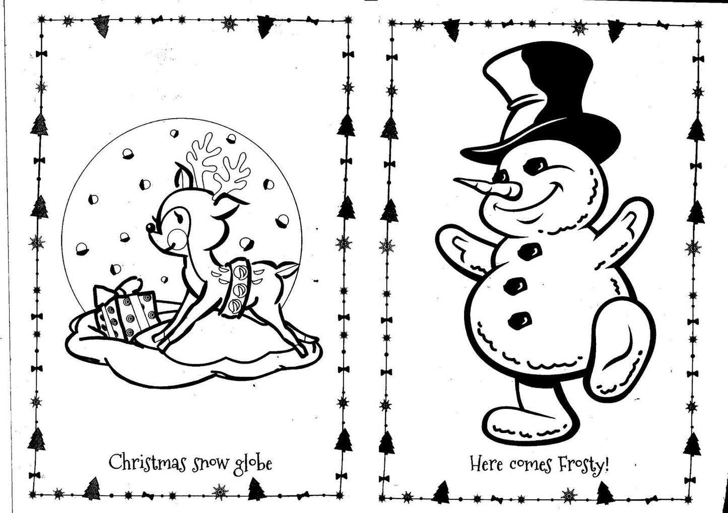 Santa`s Presents and Snowy Day - Christmas Holiday - Jumbo Activity Book