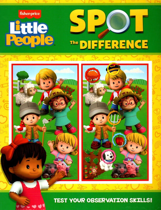 Little People - Spot the Difference - Test Your Observation Skills! Picture Book