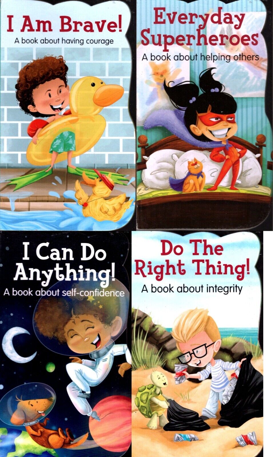 I Am Brave, Everyday Superheroes, I Can Do Anything, Do the Right Thing - Books