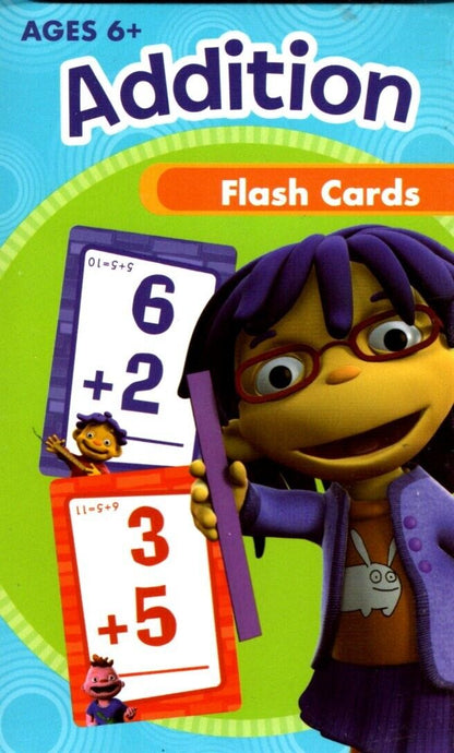 Sid the Science Kid - Addition - 36 Flash cards