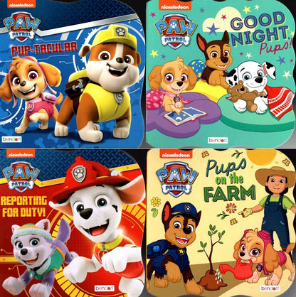 Paw Patrol - Pup-Tacular, Good Night Pups, Reporting For Duty, and Pups Set