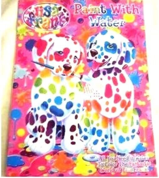 Lisa Frank Spotty and Dotty Paint with Water Book