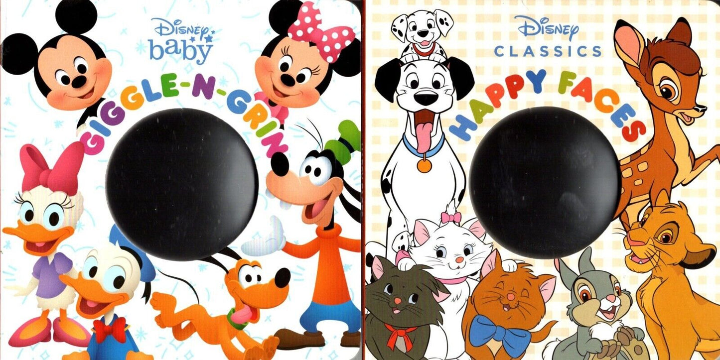 Disney Baby - Giggle-n-Grin and Disney Classics - Happy Faces Board Books