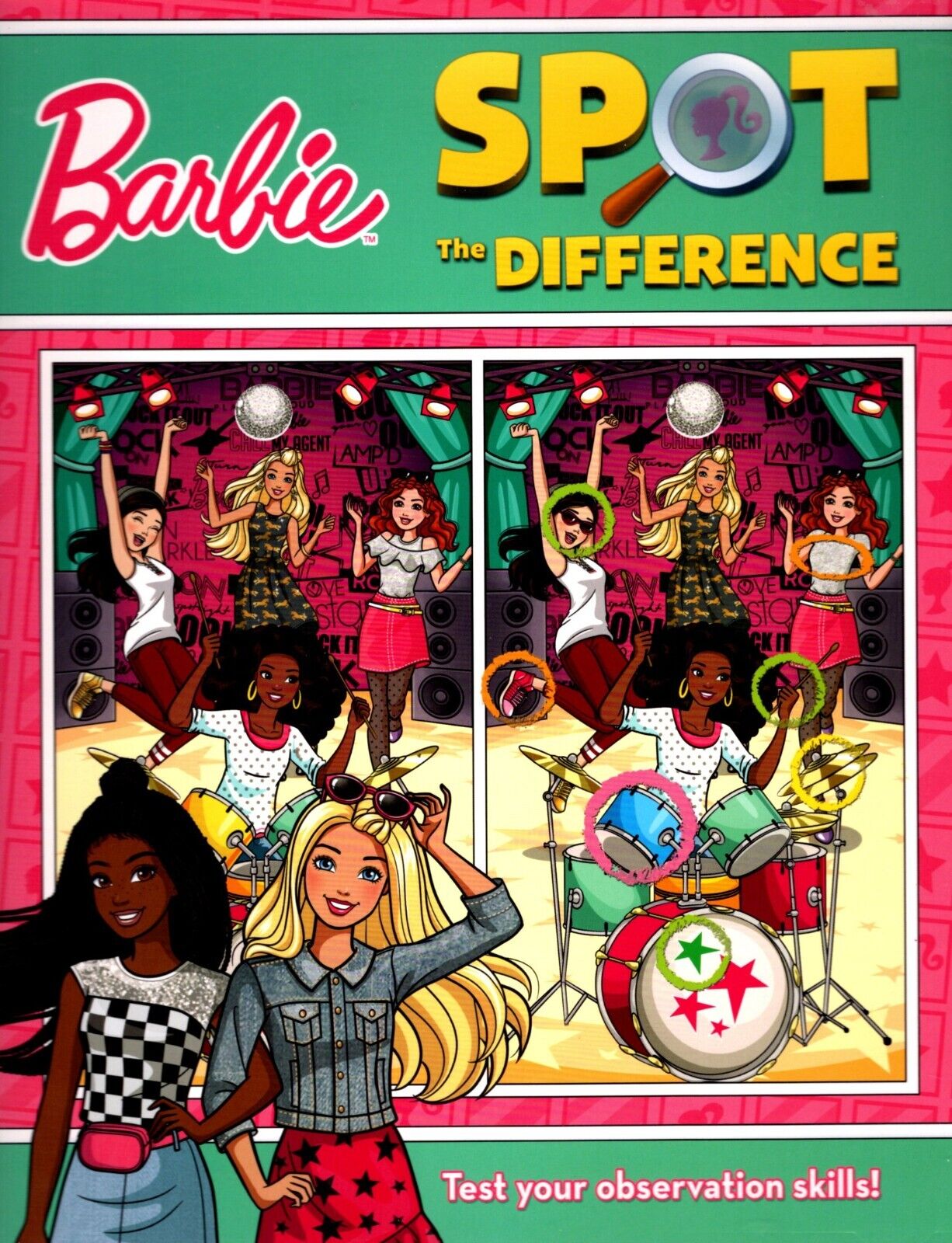 Barbie - Spot the Difference - Test Your Observation Skills! Picture Book