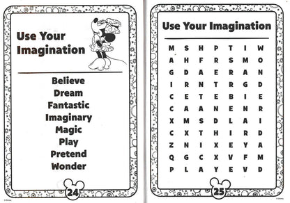 Disney Mickey - Activity Book Word Search