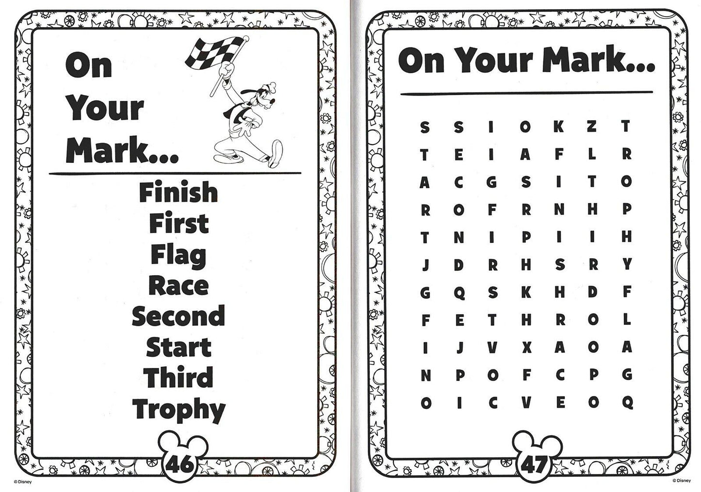 Disney Mickey - Activity Book Word Search