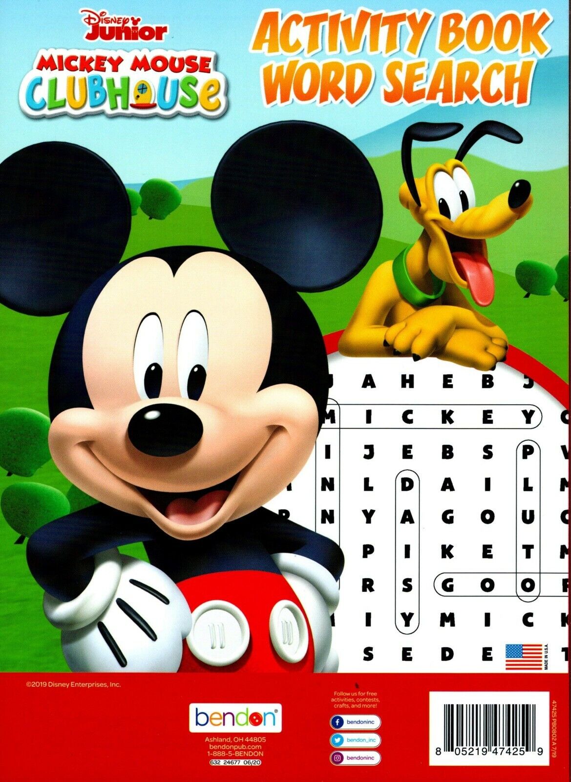 Disney Mickey - Activity Book Word Search