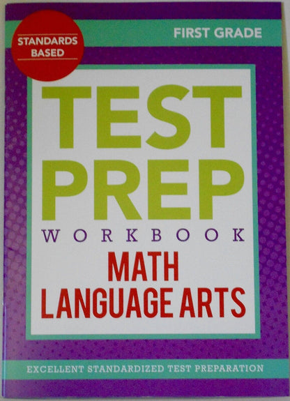 First Grade Math & Language Arts Standards Based Excellent Standardized Test