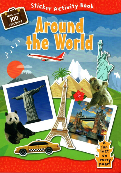 Sticker Activity Book - Around The World - with Over 100 Stickers