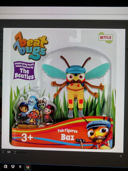 Beat Bugs Fab Figures BAZ Action Figure